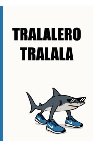 Тралалеро Тралала. Ежедневник недатированный (А5, 72 л.)
