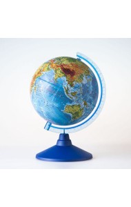 Глобен/Глобус Земли физический. Диаметр 150мм