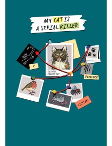 Блокнот My Cat Is a Serial Killer (А5, 144 стр., серый кот) Блокнот My Cat Is a Serial Killer (А5, 144 стр., серый кот)