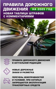 Правила дорожного движения. Новая таблица штрафов с комментариями на 2025 год