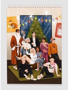 В КЛЕТКУ Блокнот "Happy New Tear" В КЛЕТКУ Блокнот "Happy New Tear"