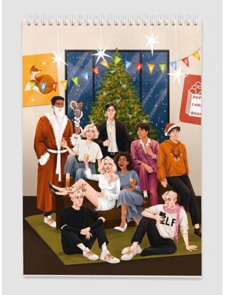 В КЛЕТКУ Блокнот "Happy New Tear"