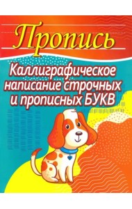 Каллиграфическое написание строчных и прописных букв