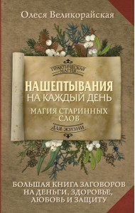 Нашептывания на каждый день. Магия старинных слов. Большая книга заговоров на деньги, здоровье, любовь и защиту