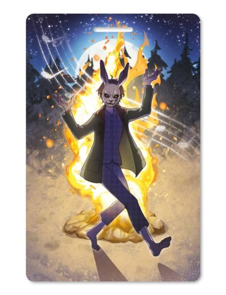 Чехол для пропуска "Зайчик"