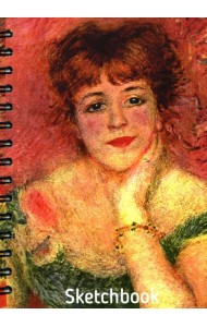 Скетчбук. Ренуар. Портрет Жанны Самари