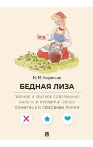 Карамзин Н.М. Бедная Лиза. Полное и краткое содержание. Анкеты и профили героев. Сюжетные и любовные линии