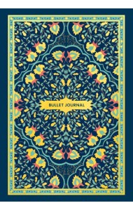 Блокнот в точку: Bullet Journal (ковер золотой, 160 c., с наклейками)