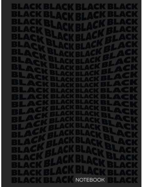 КанцПроф-П MyArt. Блокнот в линию Total Black. Black 2