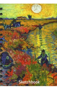 Скетчбук. Ван Гог. Красные виноградники в Арле