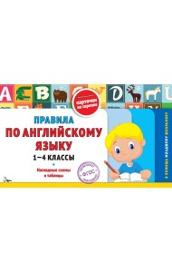 Правила по английскому языку: 1-4 классы