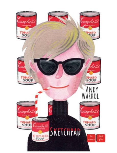 СКЕТЧПАД 24л. ЭНДИ УОРХОЛ