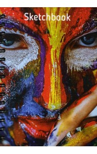 Скетчбук. Красочное лицо