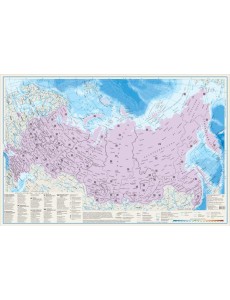 Россия. Скретч-карта А1