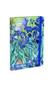 СКЕТЧБУК А5. Ван Гог. ИРИСЫ (выб.лак)