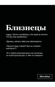 Тетрадь в клетку SlovoDna. Близнецы (А5, 48 л., мягкая обложка)