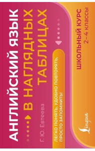 Английский язык в наглядных таблицах. Школьный курс. 2-4 кл