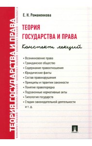 Теория государства и права. Конспект лекций. Учебное пособие