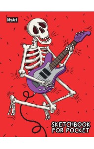 КанцПроф-П MyArt. Sketchbook for Pocket. Рок гитара