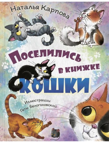 Поселились в книжке кошки