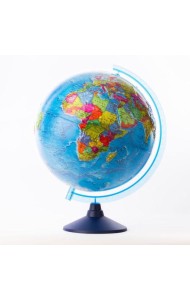 Глобен/Глобус Земли политический рельефный. Диаметр 320мм