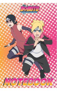 Боруто. Блокнот (розовый)