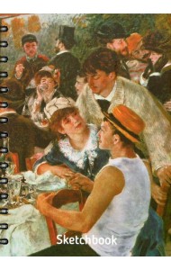 Скетчбук. Ренуар. Завтрак гребцов
