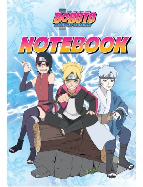 Боруто. Блокнот (голубой)