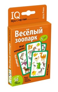 Умные игры с картами. Веселый зоопарк. Игра находилка