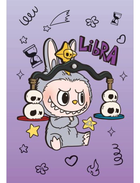 The Monsters. Астрологический блокнот Весы (Лабубу)