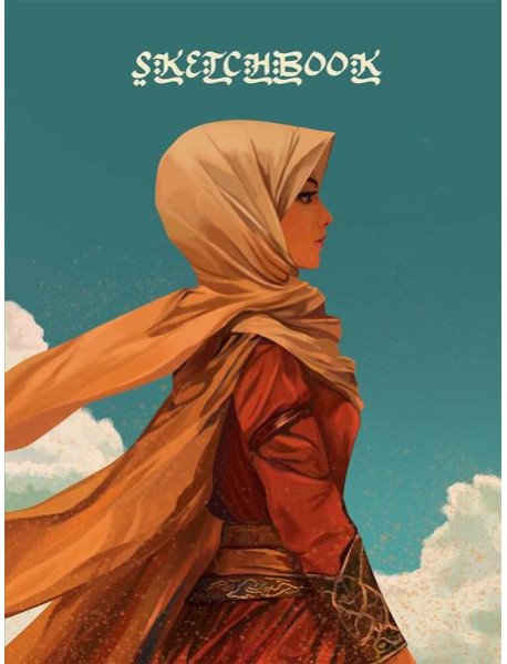 СКЕТЧБУК А5. ЦВЕТОК ПУСТЫНИ (выб.лак)