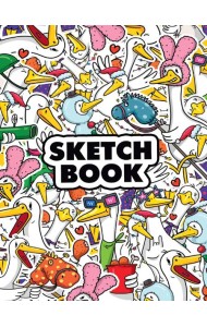 СКЕТЧБУК А5. ГУСЬ (выб.лак)