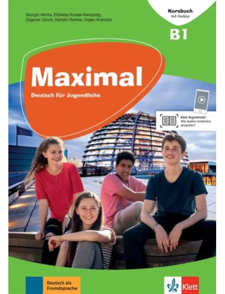 Maximal B1, Kursbuch +Audios und Videos online