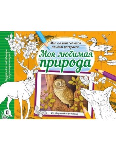 Моя любимая природа: раскраска
