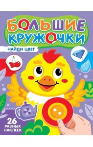 БОЛЬШИЕ КРУЖОЧКИ. НАЙДИ ЦВЕТ