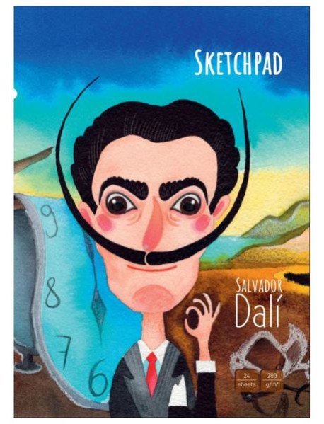 СКЕТЧПАД 24л. САЛЬВАДОР ДАЛИ