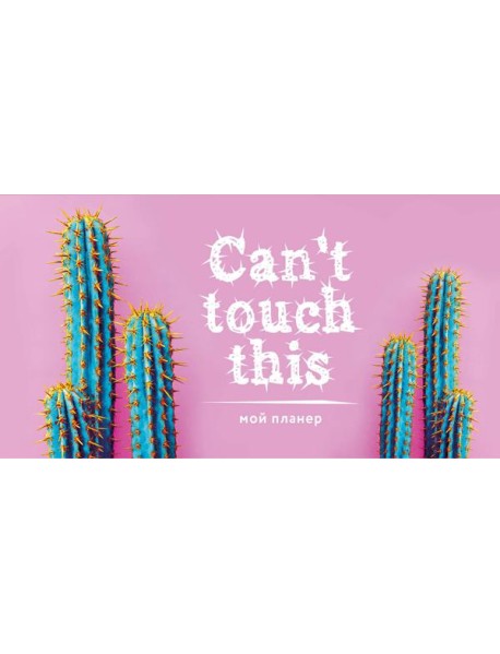 Мой планер. Колючие кактусы: Can't touch this (мини на навивке)