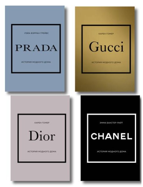 Комплект (Chanel, Dior, Gucci, Prada) (ИК)