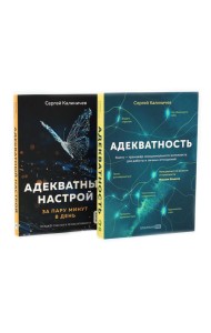 Адекватность; Адекватный настрой за пару минут в день: Тренажер (комплект из 2-х книг)