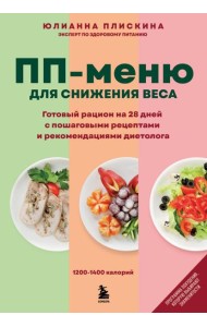 ПП меню для снижения веса. Готовый рацион на 28 дней с пошаговыми рецептами и рекомендациями диетолога