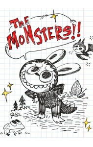 The Monsters. Тетрадь в клетку общая (Лабубу и лягушонок, А5, 48 л.)