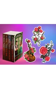 Комплект из 4-х книг Аны Шерри: Иллюзия правды. Дама червей + Иллюзия правды. Король крестей + Иллюзия правды. Туз пик + Иллюзия правды. Джокер + три подарочные открытки