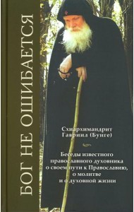 Бог не ошибается. Беседы известного духовника о своем пути к Православию, о молитве и о духовной жизни