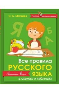 Все правила русского языка в схемах и таблицах