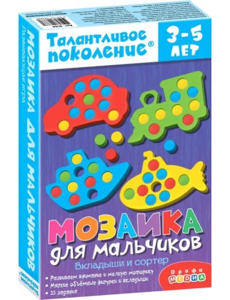 4144 Мозаика для мальчиков