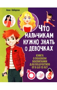 Что мальчикам нужно знать о девочках. Книга о половом воспитании для подростков от 9 до 13 лет