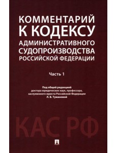 Комментарий к Кодексу административного судопроизводства РФ. В 2 ч. Ч. 1 Комментарий к Кодексу административного судопроизводства РФ. В 2 ч. Ч. 1