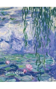 СКЕТЧБУК А5. Клод Моне. ВОДЯНЫЕ ЛИЛИИ (выб.лак)