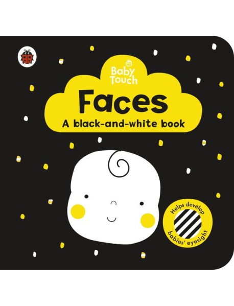 Baby Touch Faces a blackand whiteboo