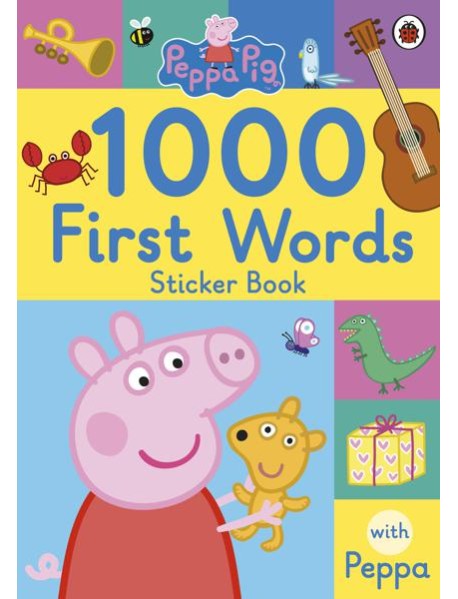 Peppa Pig 1000 First Words Sticker Book